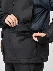 Костюм зимний Alaskan Larsen S/46-48,173-176 серый/черный