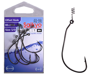Крючки Saikyo BS-2435 BN №3/0 (5шт)