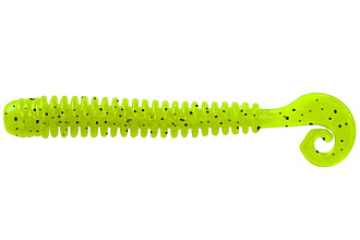 . LureMax CHEEKY WORM 100 ''/10, LSCW4-06-002 Lime pepper (6 .)