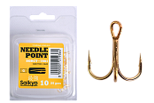 Крючки Saikyo тройн.7001G № 10 (25шт)