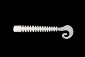 Мягк.приманки LureMax CHEEKY WORM 62,5 мм''/6,25см, LSCW25-10-015 White (10 шт.)