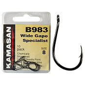 Крючки Kamasan B983-4 Wide Gape Specialist