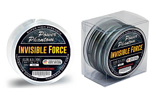 Леска Power Phantom Invisible Force CLEAR 0,10mm, 2,1kg 100m
