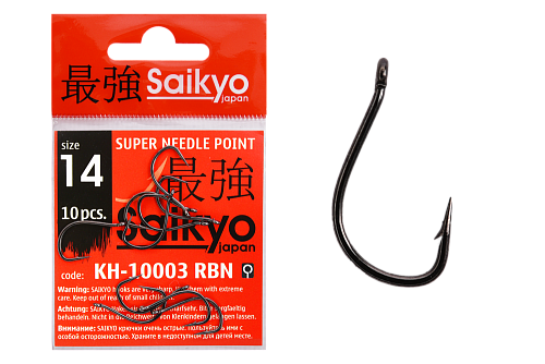 Крючки Saikyo KH-10003 Tanago Ring Крючки Saikyo KH-10003 Tanago Ring