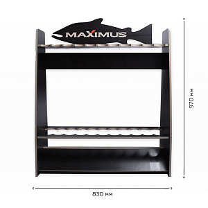 Стойка для удилищ 97*83*32 см;  22 уд. (для магазина)