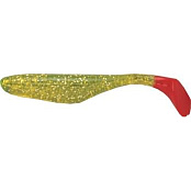 Мягк.приманки Bass Assassin , SSA25233 Chartreuse Silver Glitter / Red Tail