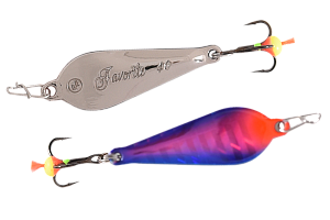 Блесна вертикальная ECOPRO Favorite, 40мм, 4,5г,  PPH