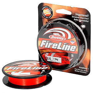 Шнур Berkley FIRELINE Red, 250M, 0.39MM