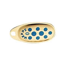  . Mepps COMET PTS, 0, Gold/Blue dots