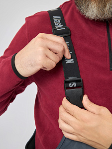 Костюм зимний Alaskan Larsen S/46-48,173-176 серый/черный