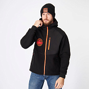 Куртка флисовая windstopper Polar Shark черный   S 