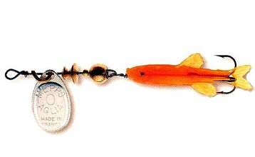  . Mepps AGLIA Mini Saumon, 0, SILVER