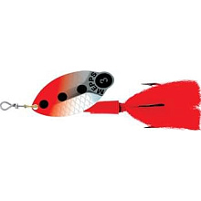  . Mepps LUSOX FLUO, 3, Silver/Red ()