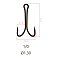 Крючки двойные Saikyo KH-11041 Double Hook (B-Normal Shank)