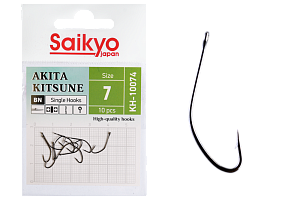 Крючки Saikyo KH-10074 BN AKITA KITSUNE №7 (10 шт.)