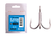 Крючки Saikyo тройн.7056 TN 3X №  1 (25шт)