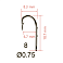 Крючки Saikyo KH-11014 Bait Holder