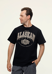 Футболка Alaskan черная   S