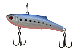 Виб ECOPRO Diana 90мм 32г 085 Milk Blue Shad