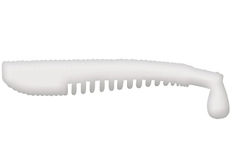 . LureMax YOBBO 2,5''/6,25, LSY25-009 White UV (10 .)