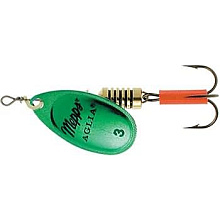  . Mepps AGLIA PLATINUM, 3, Green/Gold