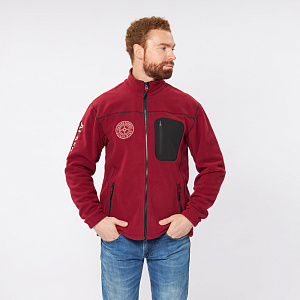 Куртка флисовая Alaskan NorthWind бордовый XS