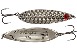 Блесна колеблющаяся LureMax Paragon 70мм., 22 г., 09,Red eye