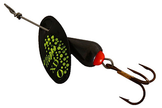  . Mepps XD PLATINUM, 3, Black/Black