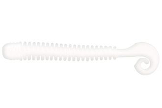 . LureMax CHEEKY WORM 4''/9,5, LSCW4-020 Glow White (10 .)