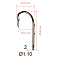 Крючки Saikyo KH-11014 Bait Holder
