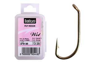 Крючки Saikyo KH-72480 SFW Wet BR 12 (20шт)