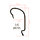 Крючки офсетные Saikyo BS-2312 Offset Worm