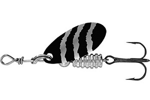 Блесна вращ. Lukris MINI ZEBRA-2 PLATA