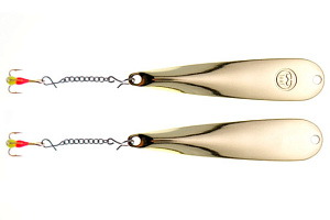 Блесна вертикальная Nils Master Snub Head, 60мм, 13г, 013 B/B