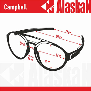 Поляриз. очки Alaskan AG33-03 Campbell grey