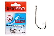 Крючки Saikyo KH-11004 Crystal Ni  №6 (10шт)