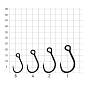  Saikyo SSBL075-BN IN-LINE EYE BARBLESS 2 (8 .)
