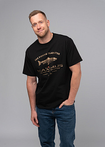 Футболка Maximus чёрная S (MCTSBS)