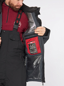 Костюм зимний Alaskan Savoonga     S серый/черный