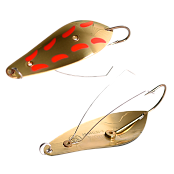 Блесна колеб. Mister Cro АТОМ, 67/12 незац.  G с точками