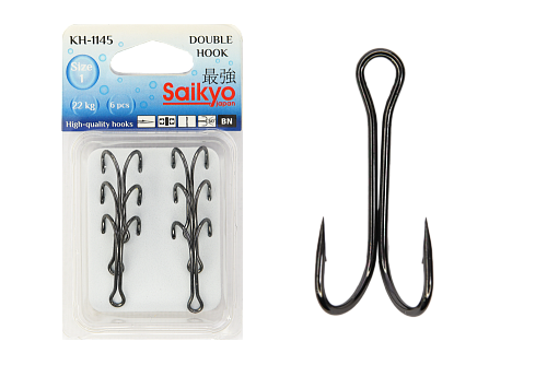 Крючки двойные Saikyo KH-1145