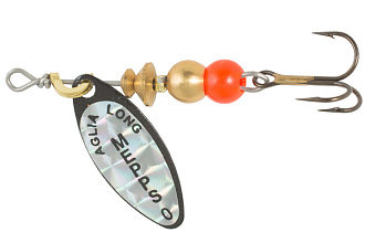 . Mepps AGLIA LONG RAINBO, 0, Black