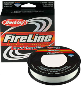 Шнур плет. Berkley Fireline Crystal Competition, 110m, 0,074mm, 5,12kg, прозрачный