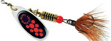  . Mepps BLACK FURY MOUCHE, 2, SILVER/Orange
