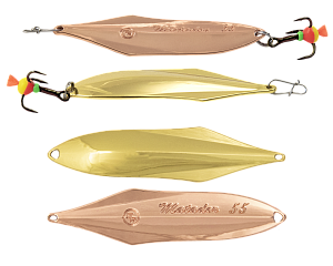 Блесна вертикальная ECOPRO Matador, 55мм, 6г, G/C