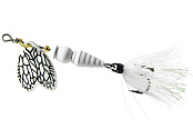 Блесна вращ. Mepps BUG,  00, White Miller