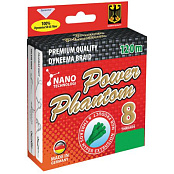 Шнур Power Phantom 8x, 120м, зеленый, 0,10мм, 9,15кг