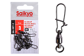Вертлюг с застежкой Saikyo SA-307-3 - 10 шт (30кг)