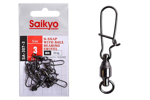 Вертлюг с застежкой Saikyo SA-307