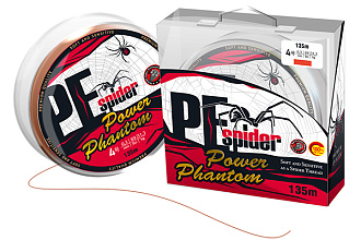  Power Phantom 8x, PE Spider, 135,  #0,5, 0,11, 9,1